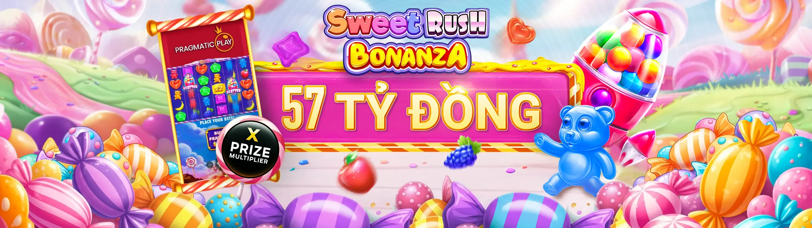 Hình ảnh chính của trang nổ hũ Bong88, với các biểu tượng slot game rực rỡ và logo Bong88